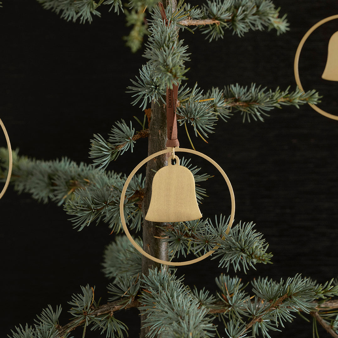 Weihnachtsschmuck KITAI Glocke - gold
