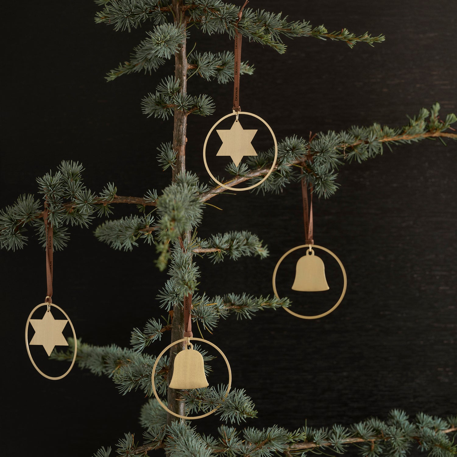 Weihnachtsschmuck KITAI Glocke - gold
