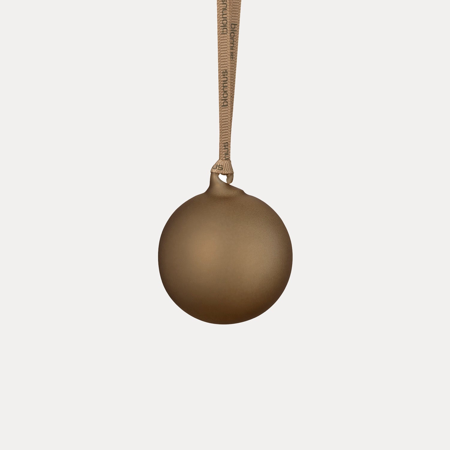 Weihnachtskugel JUHLA M - coffee