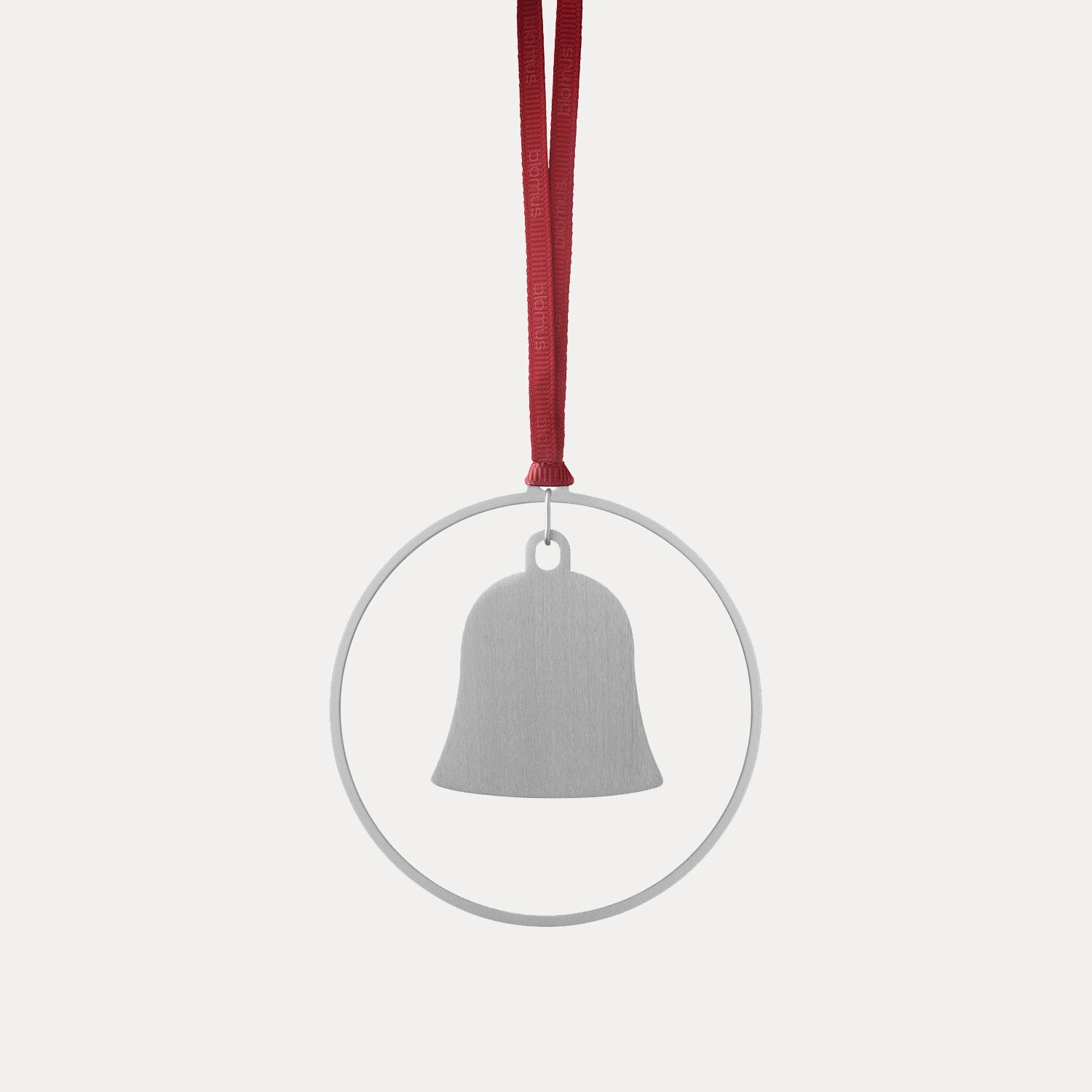 Weihnachtsschmuck KITAI Glocke - silber