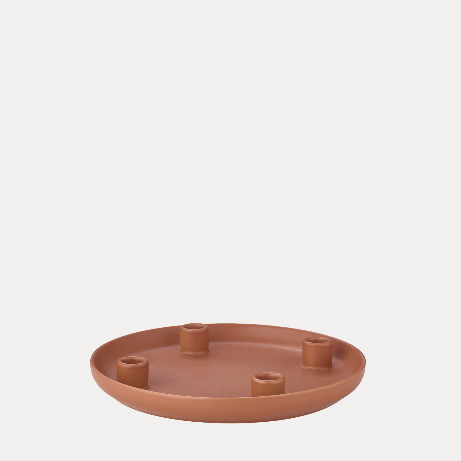 Kerzenhalter VELA - amber brown