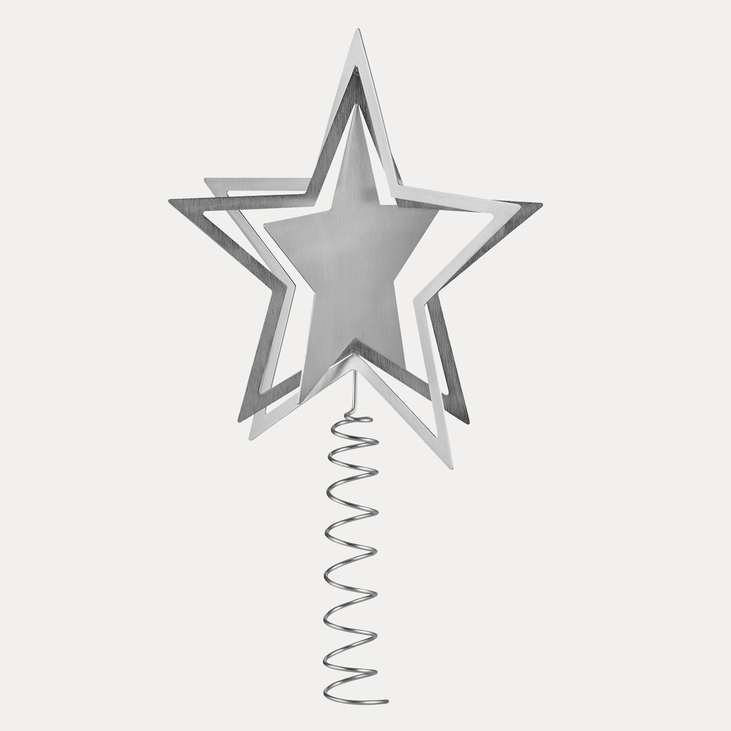 Weihnachtsbaumspitze KITAI - silber