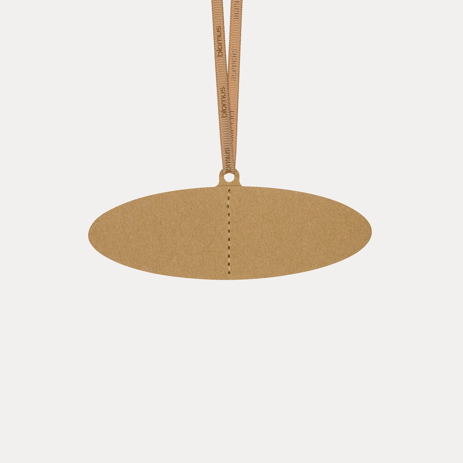 Weihnachtsschmuck KAZARY Ellipse - tan