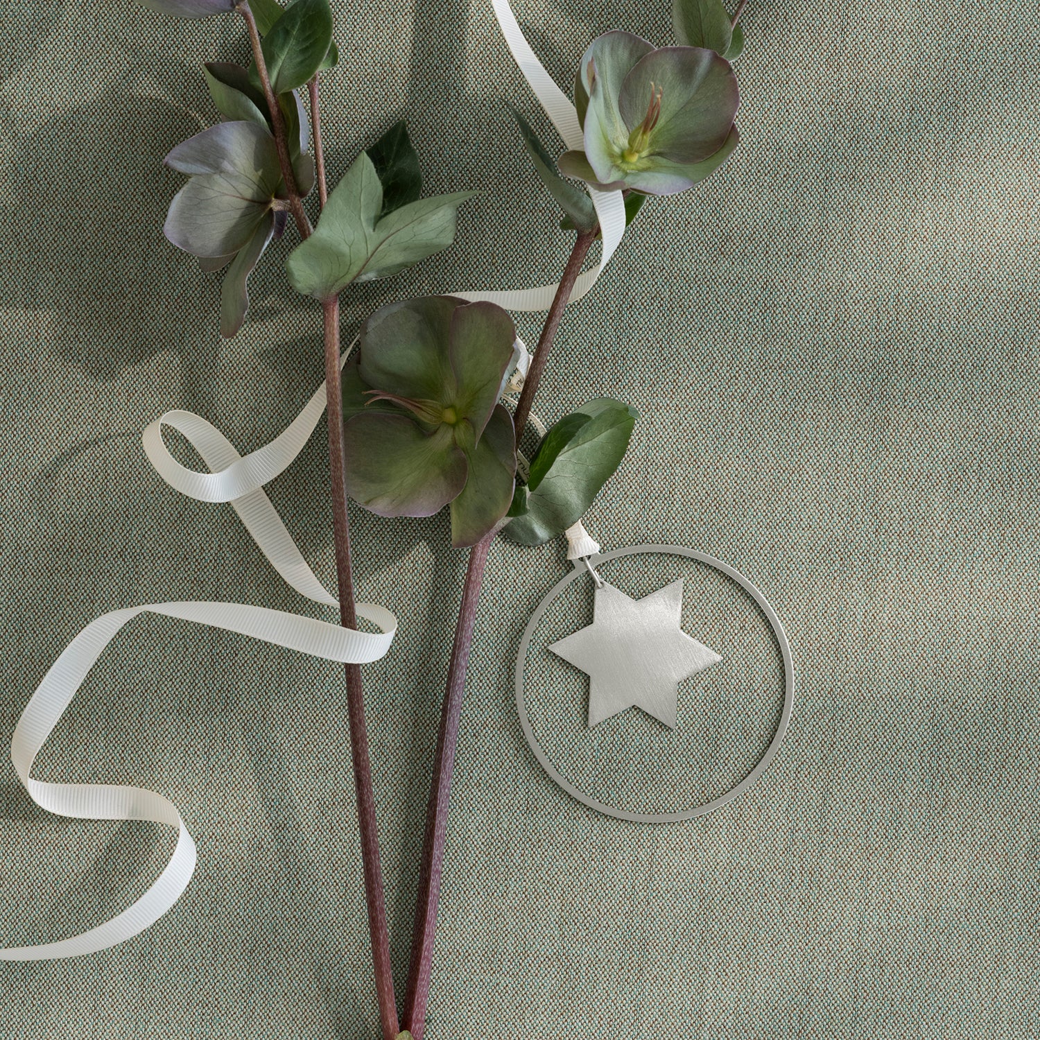 Weihnachtsschmuck KITAI Stern - silber