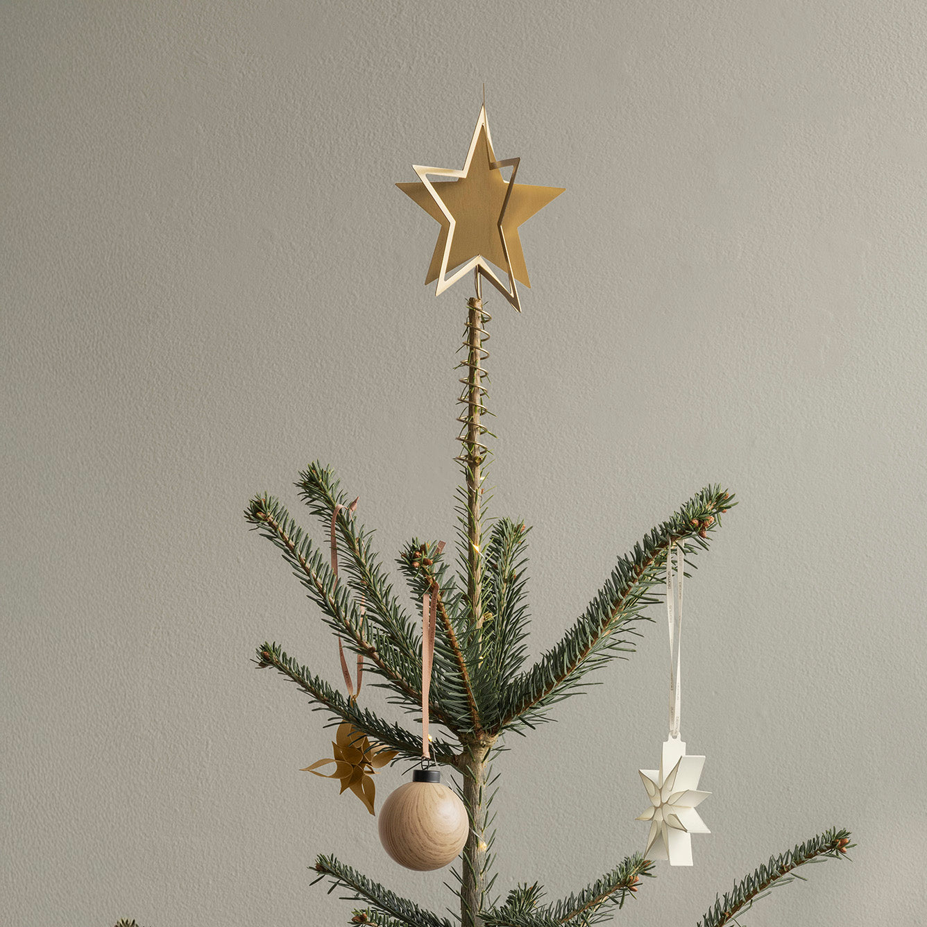 Weihnachtsbaumspitze KITAI - gold
