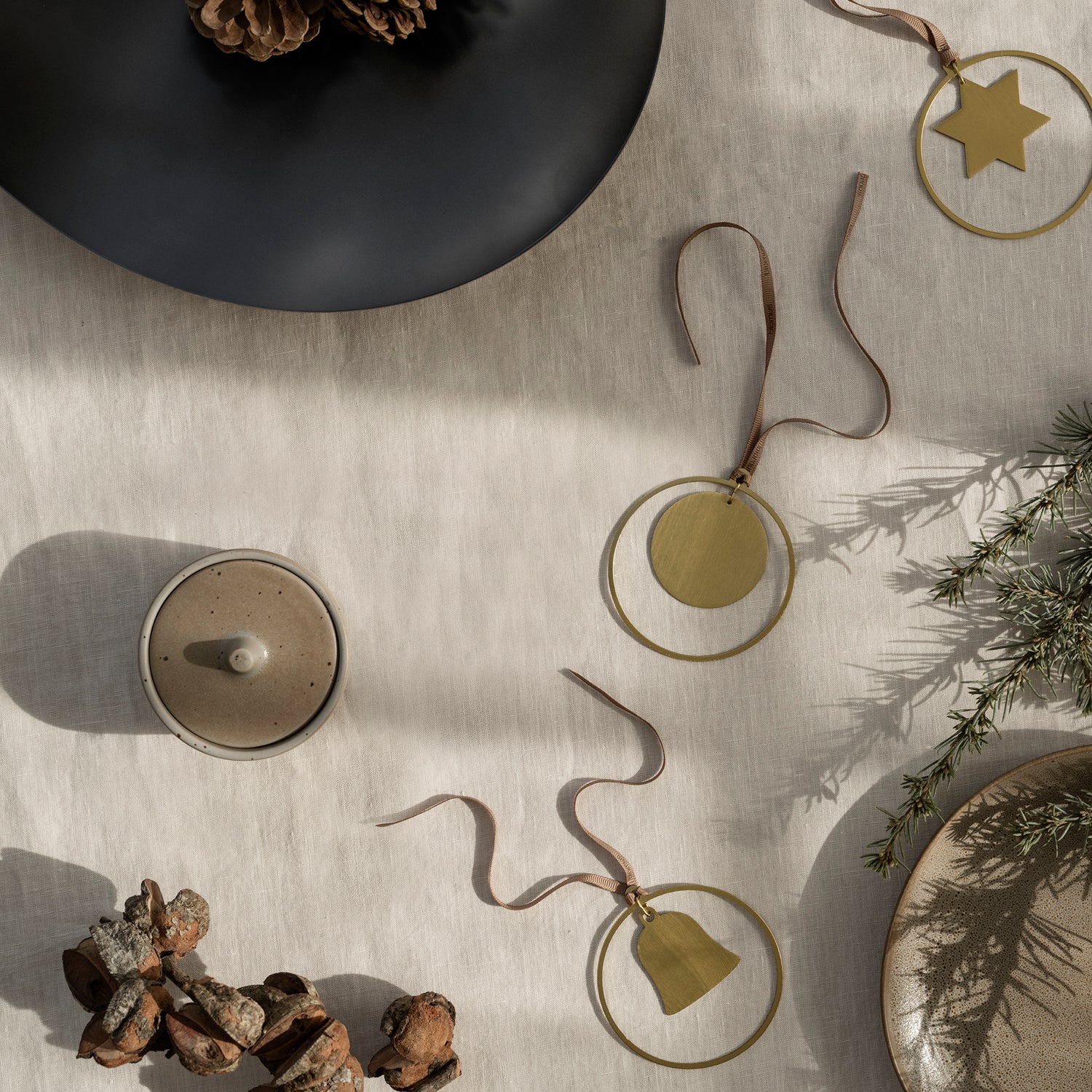 Weihnachtsschmuck KITAI Glocke - gold