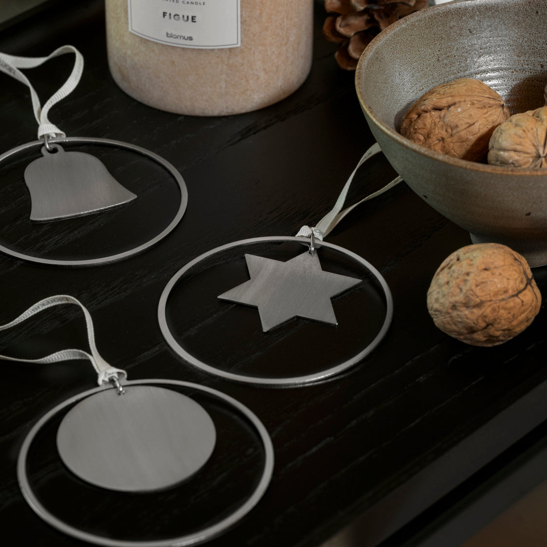 Weihnachtsschmuck KITAI Stern - silber