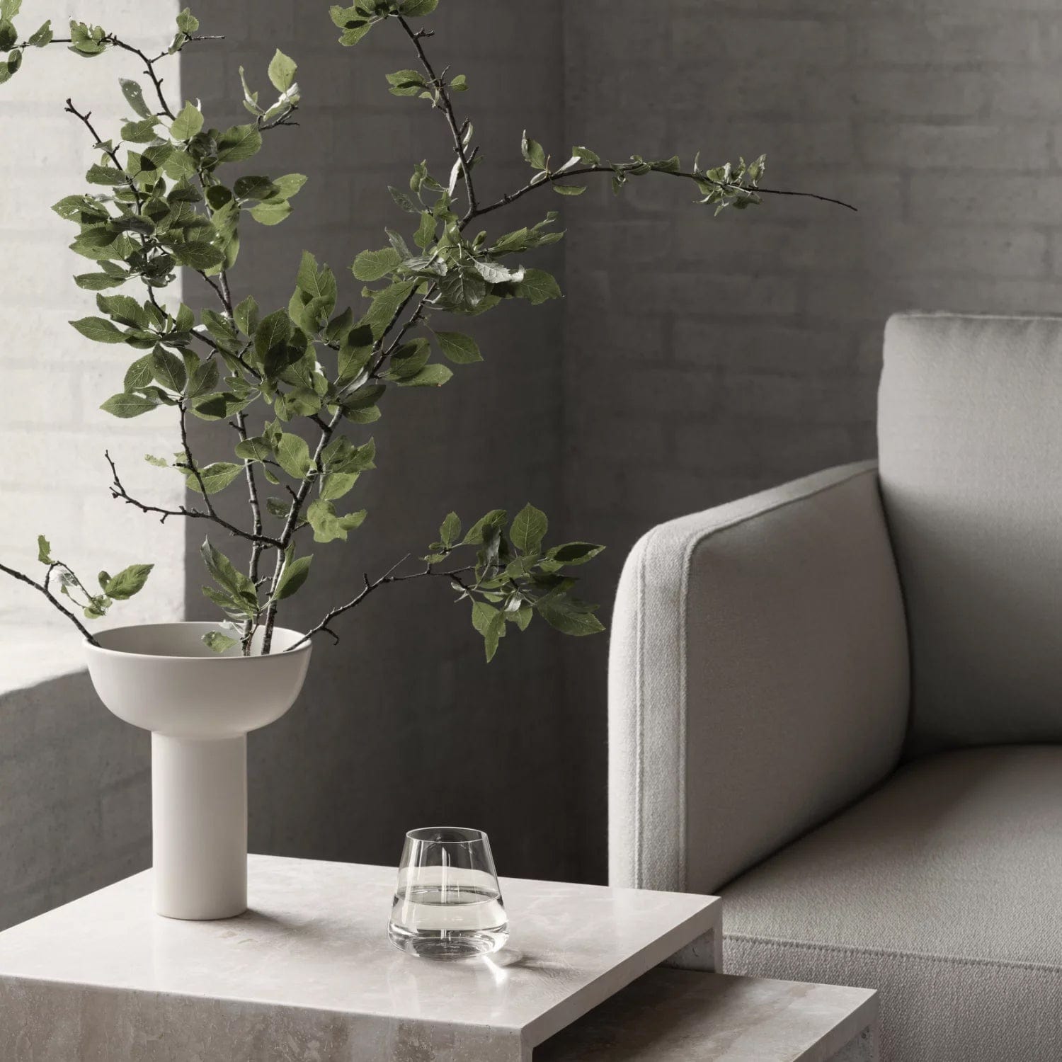 Vase Miyabi large - moonbeam