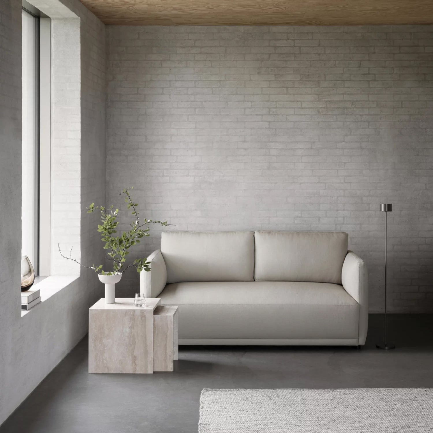 Vase Miyabi large - moonbeam