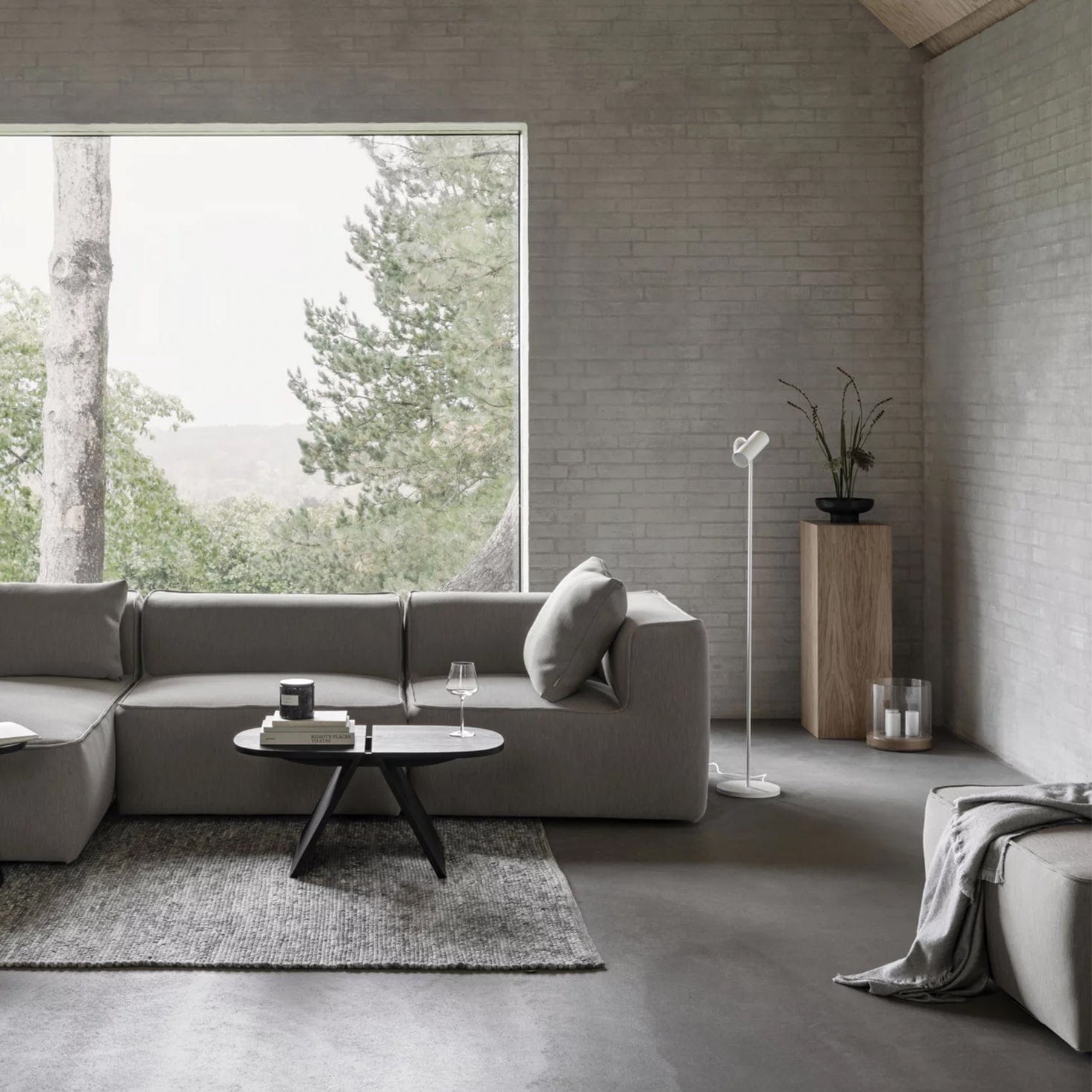 Vase Miyabi - schwarz