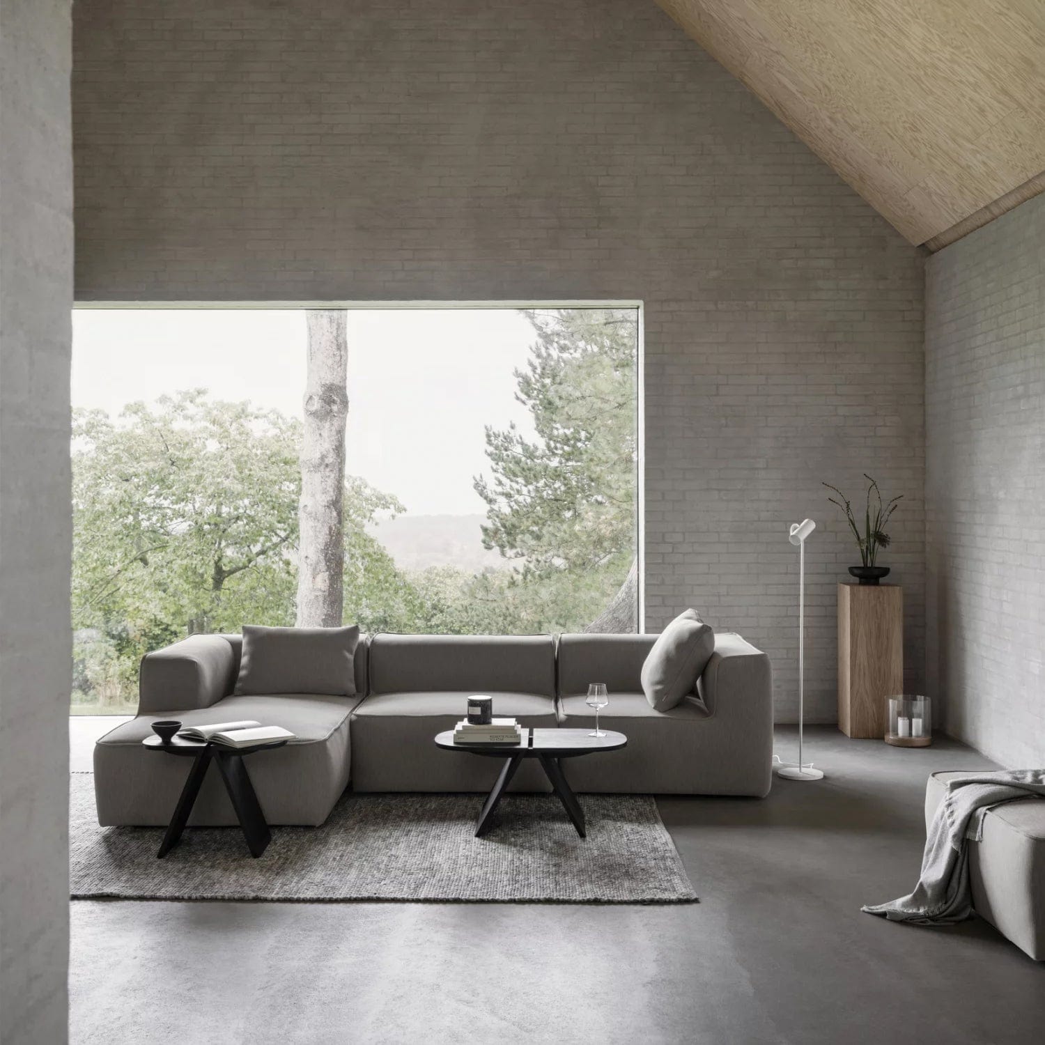 Vase Miyabi - schwarz