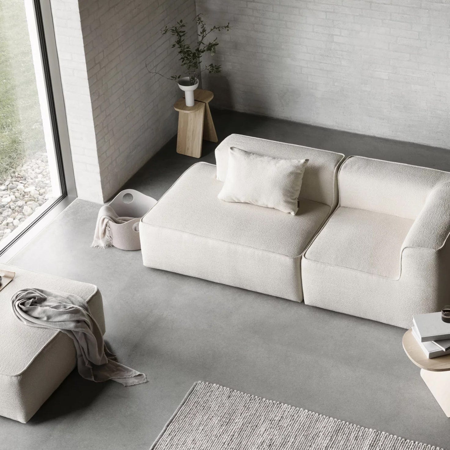 Vase Miyabi large - moonbeam