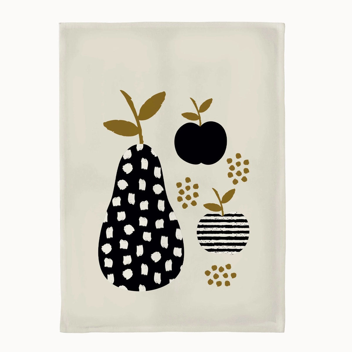 Geschirrtuch - Apfel und Birnen