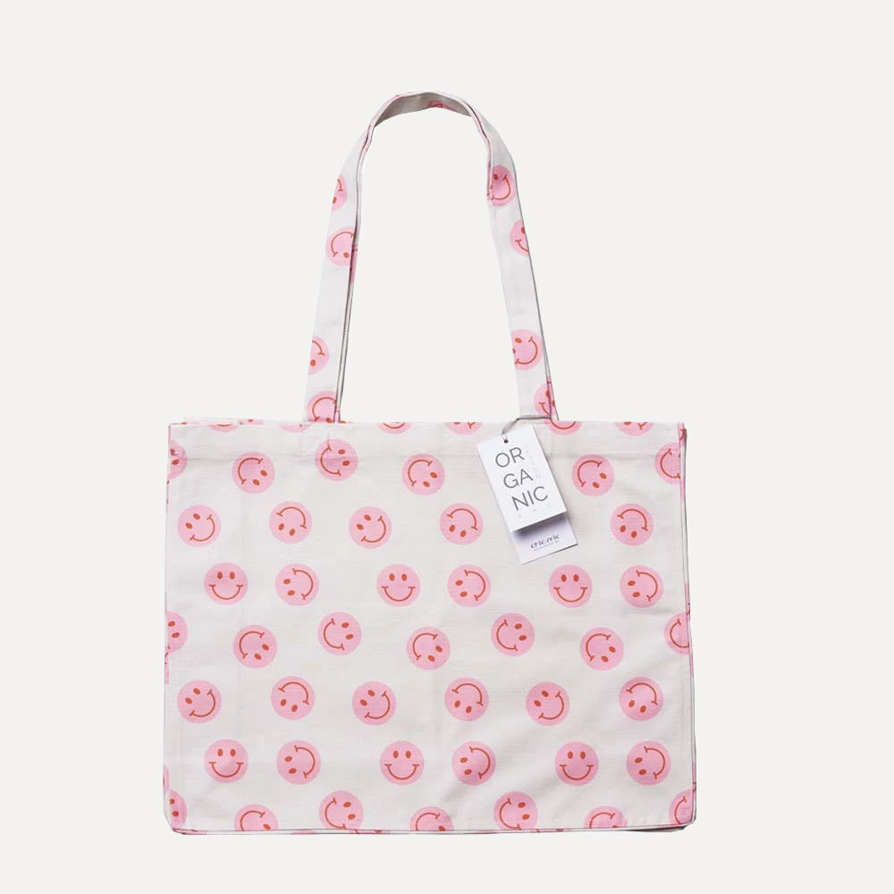 Shopper aus Baumwolle - Smilies