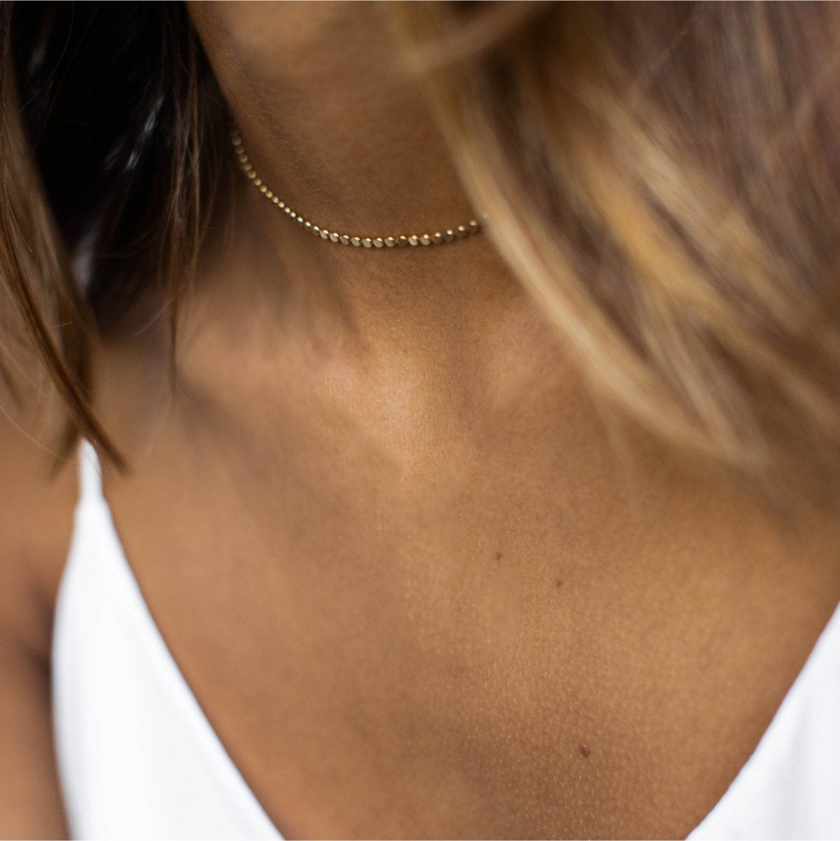 Choker Anatole - gold