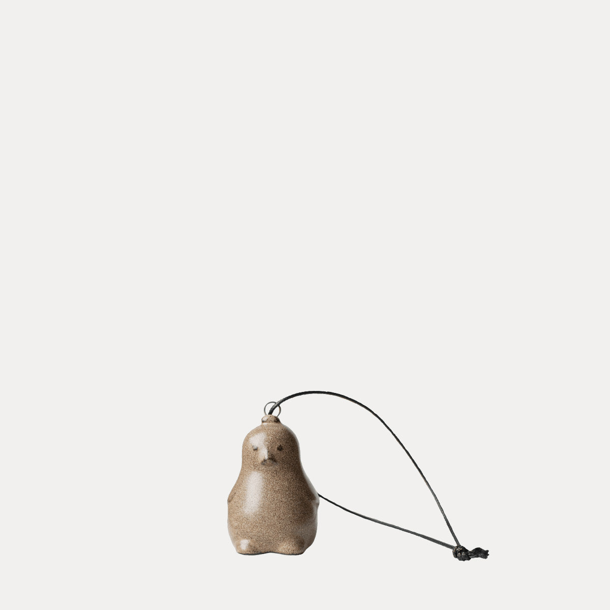Dekoanhänger Chubby Chicken einzeln - beige