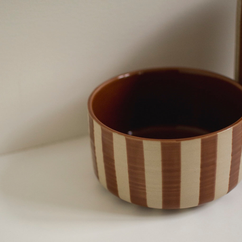 Schale Line - stripe nougat