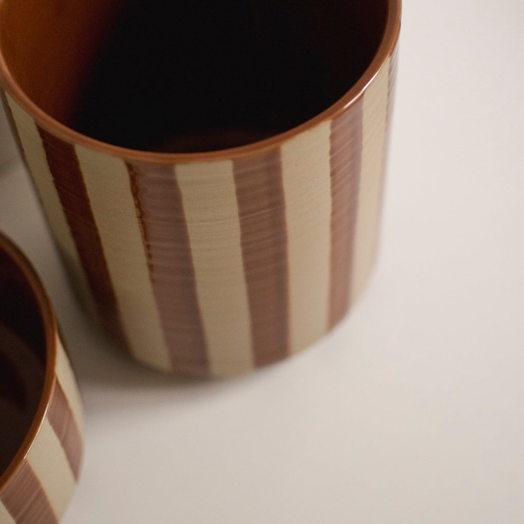 Schale Line - stripe nougat