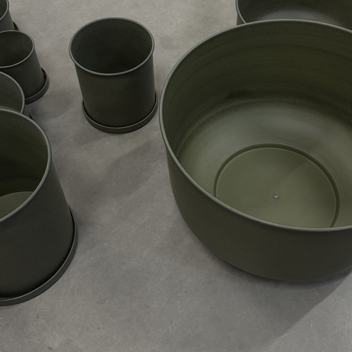 Pflanztopf Out Stripe - grün