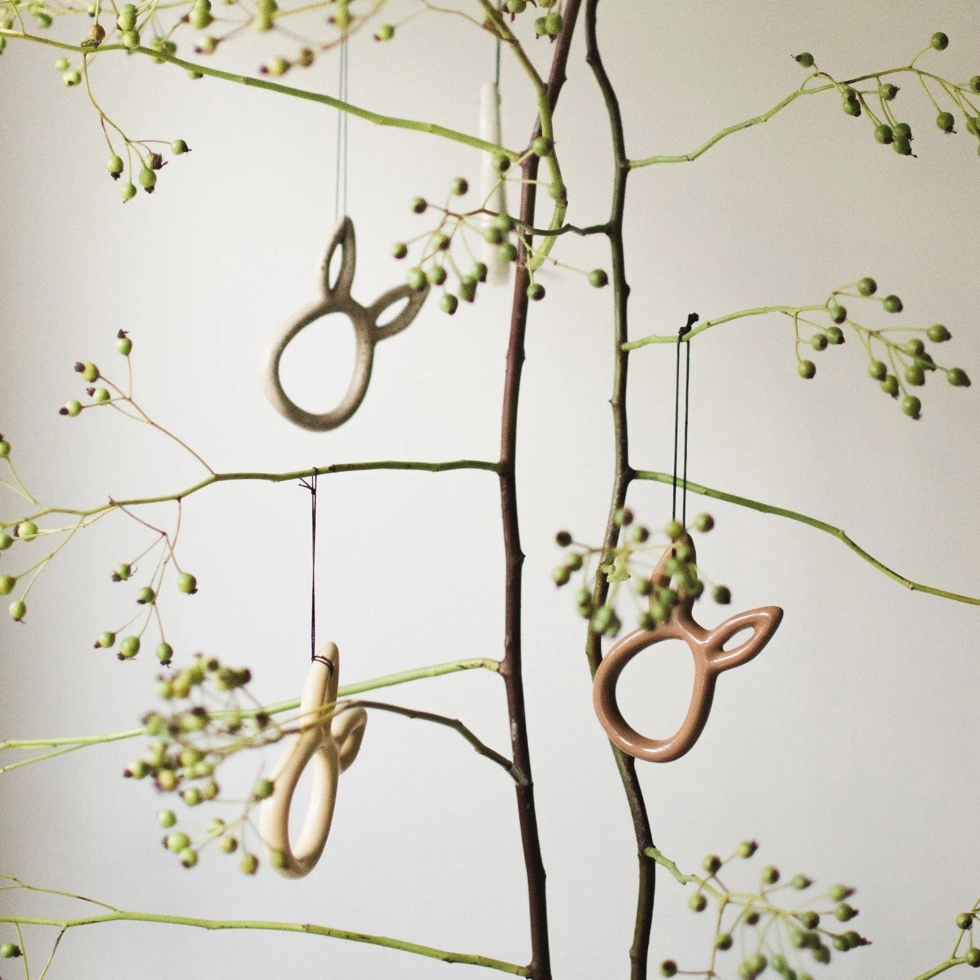 Osterdekoration Sprinkle Anhänger 4er Set