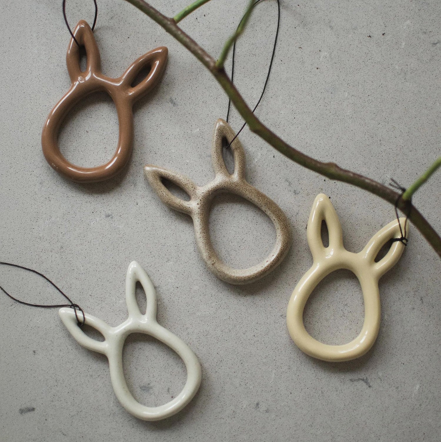 Osterdekoration Sprinkle Anhänger 4er Set