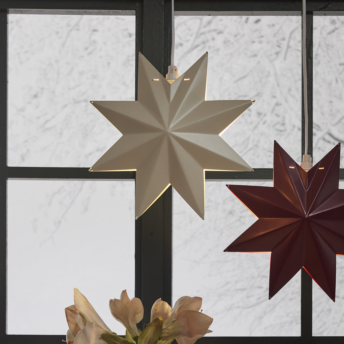 Metallstern Classic - beige