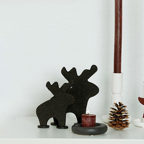 Elch OOhh 2er Set - schwarz