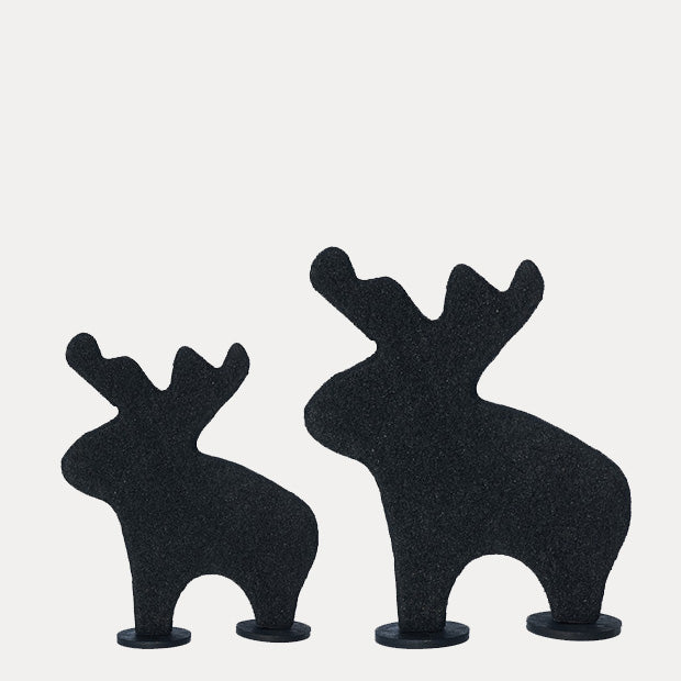 Elch OOhh 2er Set - schwarz