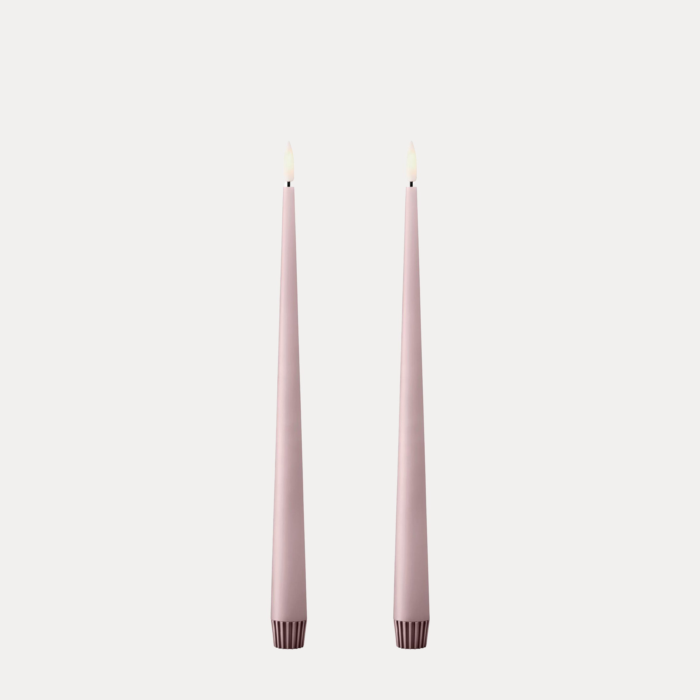 Ester & Erik LED Stabkerzen 2er Set - 52 soft rose