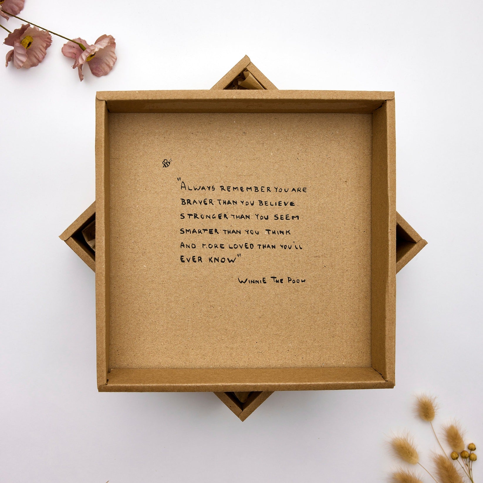 Baby Geschenkbox 4-teilig - natur