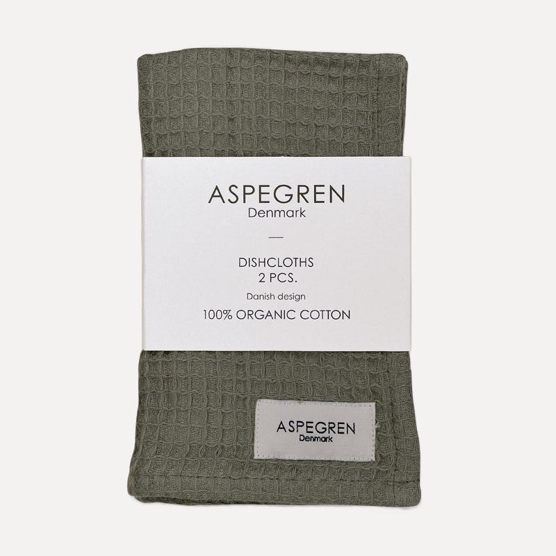 Spültuch 2er Set North - Olive