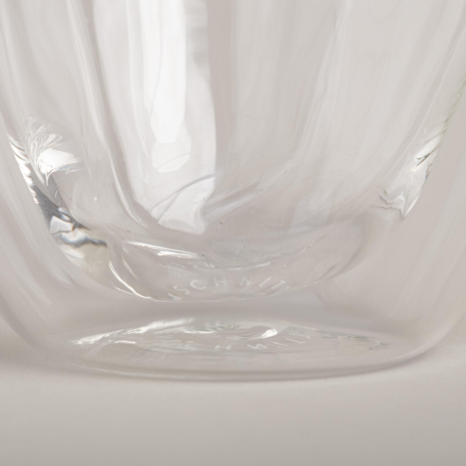 Doppelwandiges Herzglas 200ml - schwarz