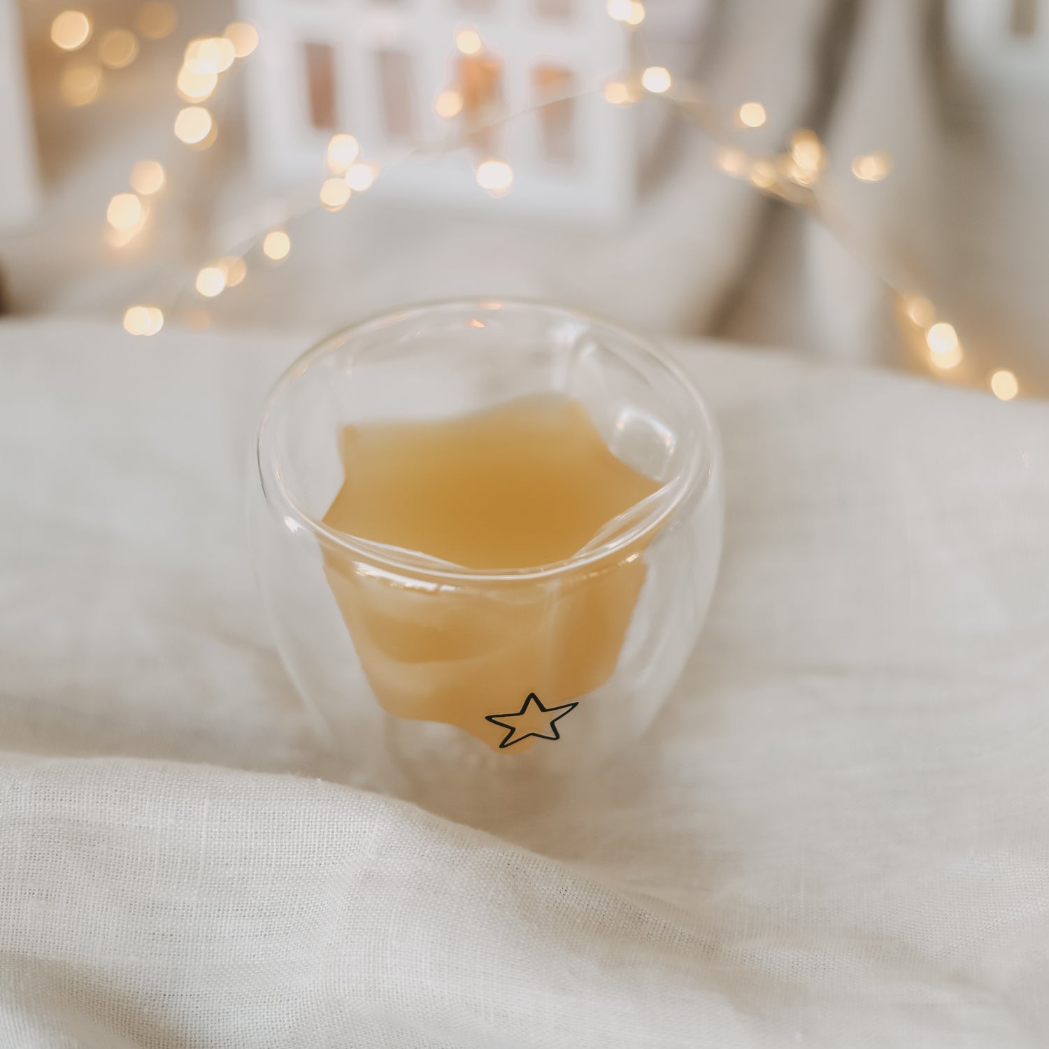 Doppelwandiges Sternglas 100ml - schwarz