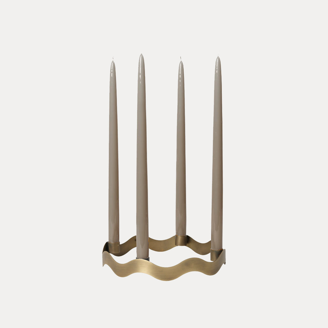Kerzenhalter Halo - brass antique finish
