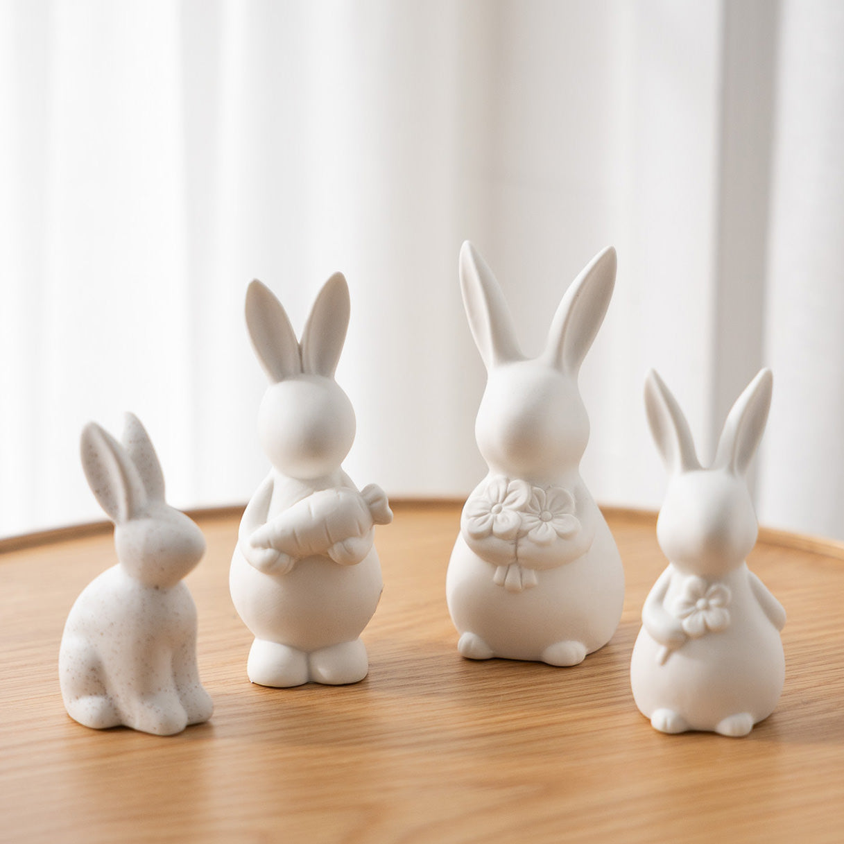 Osterdekoration Hase Harry - weiß