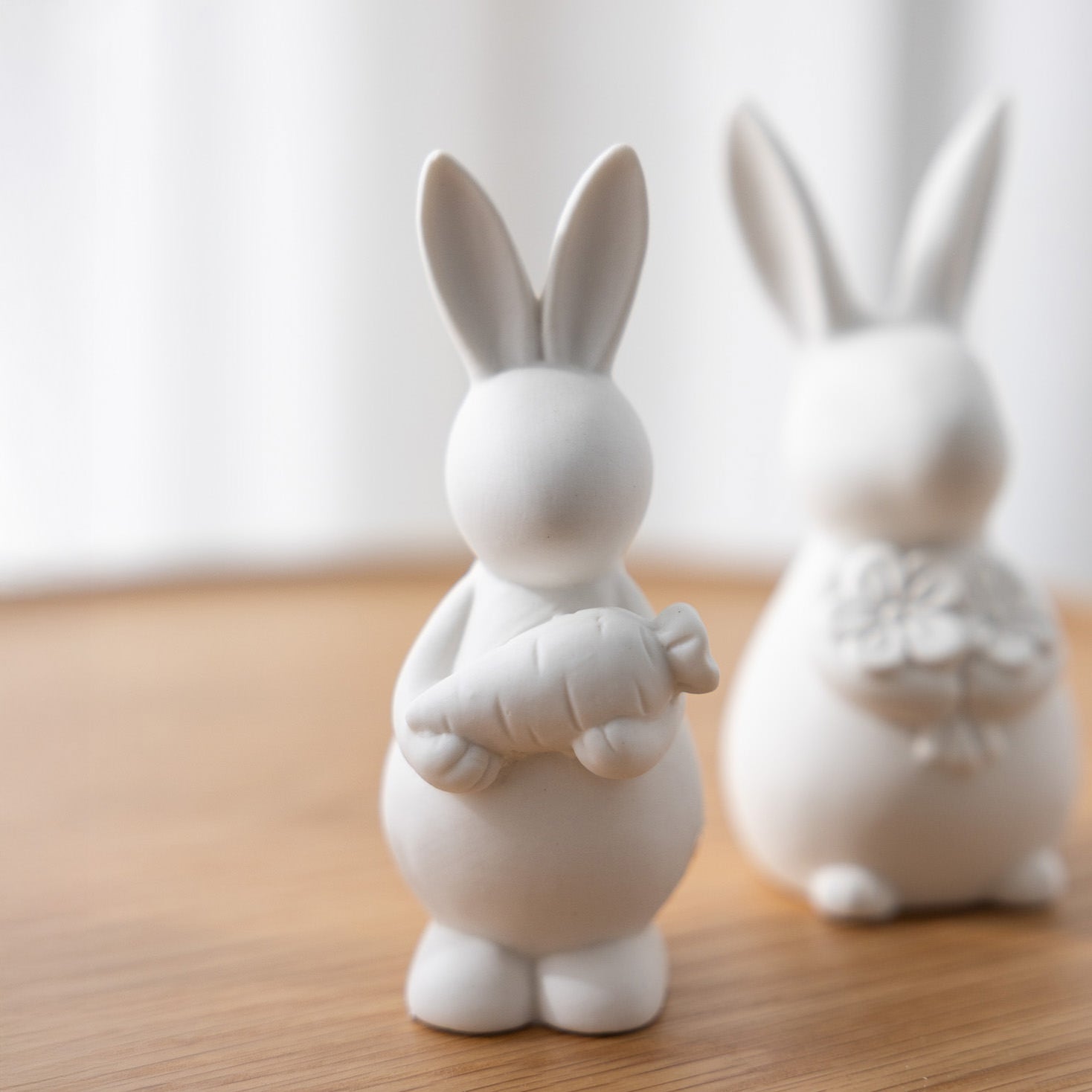 Osterdekoration Hase Harry - weiß