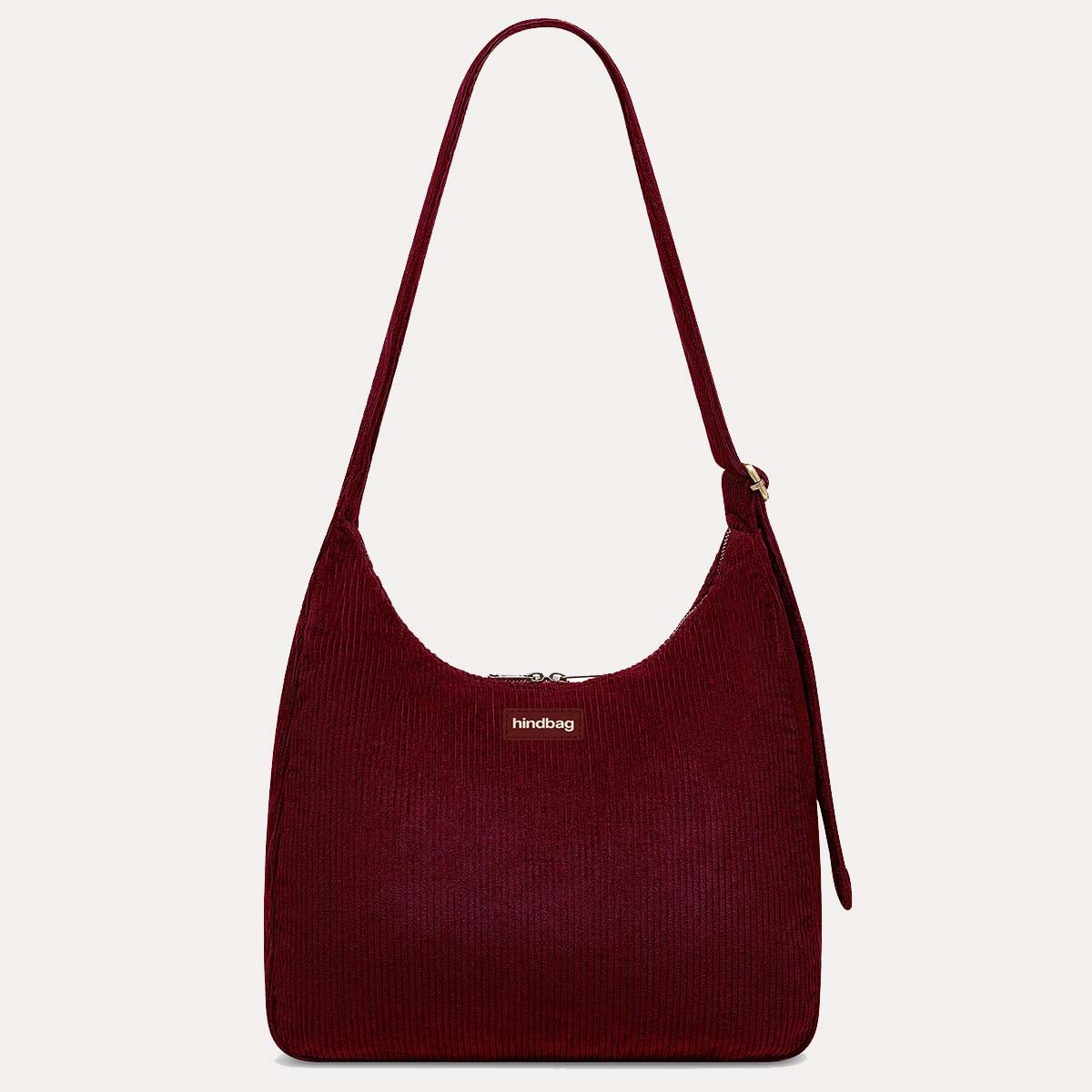 Claire Hobo-Tasche - samt bordeaux