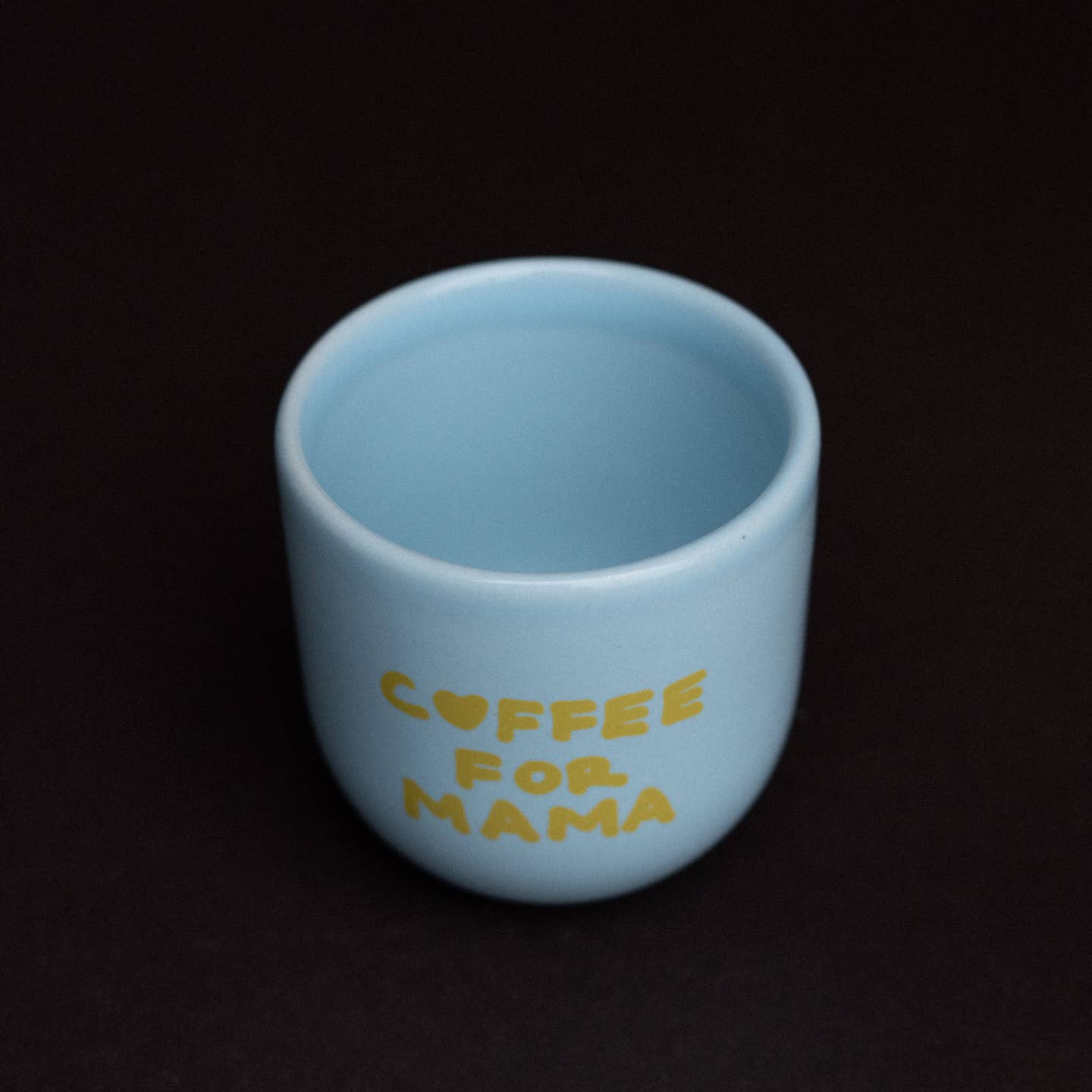 Becher Coffe for mama - hellblau