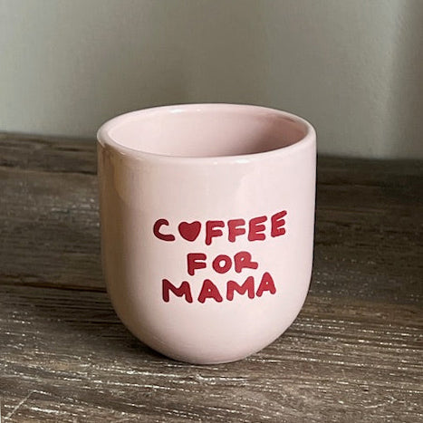 Becher Coffee for mama - rosa