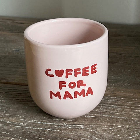 Becher Coffee for mama - rosa