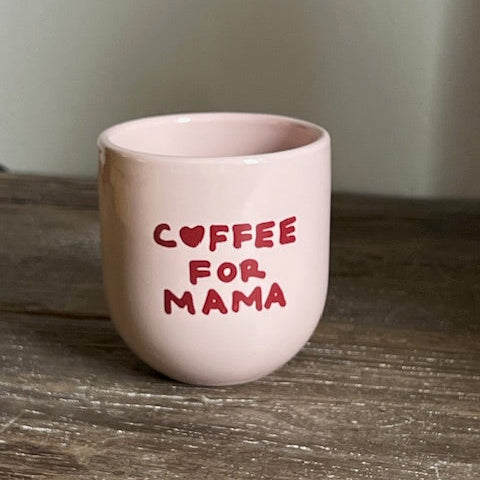 Becher Coffee for mama - rosa
