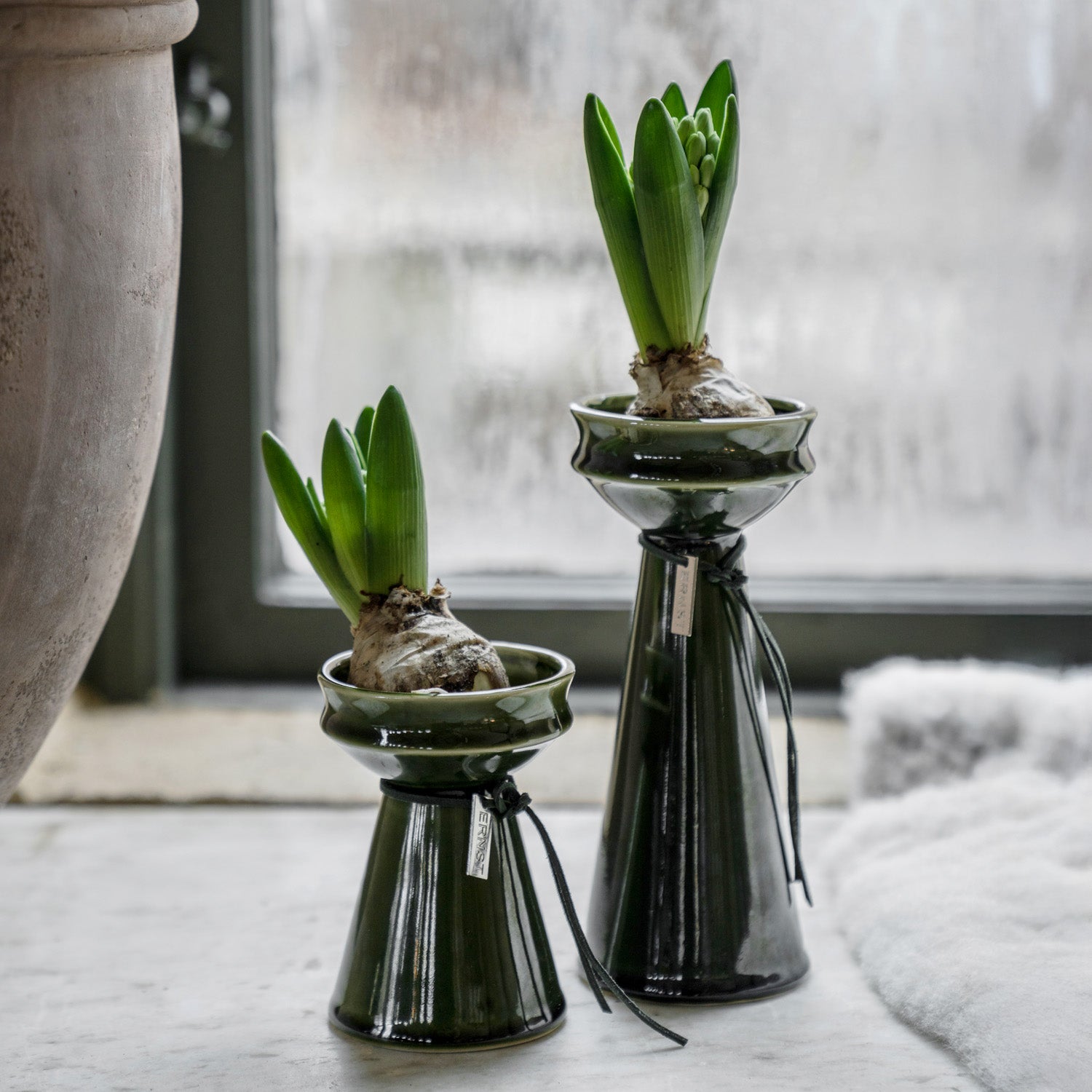 Hyazinthenvase - grün