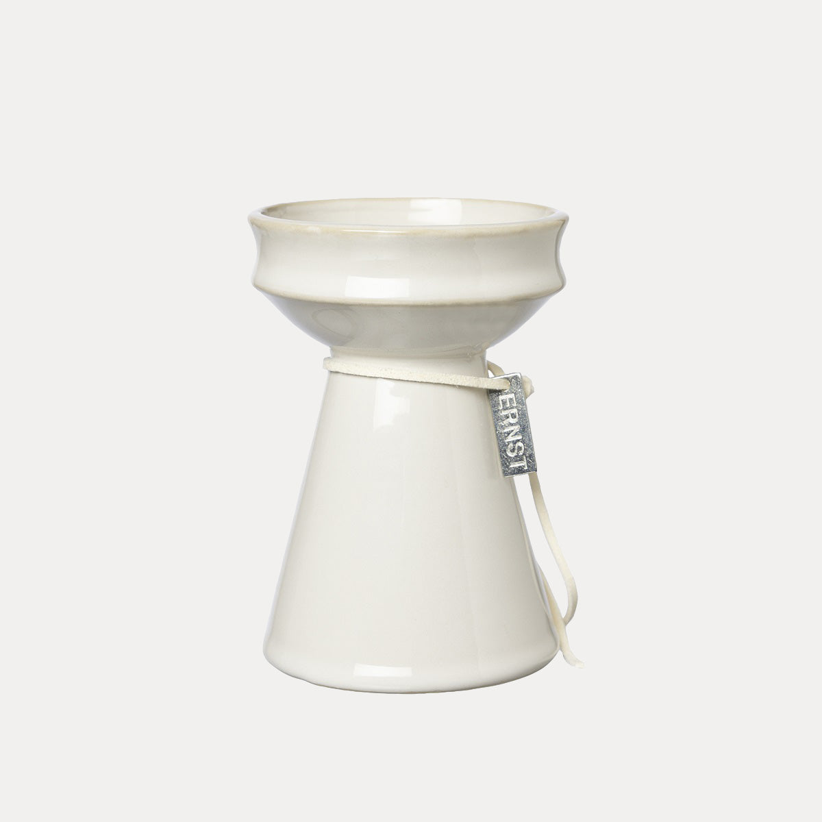 Hyazinthenvase - cremeweiß