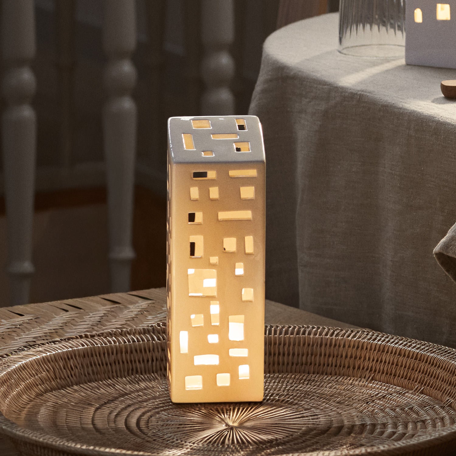 Kähler Urbania Lichthaus High Building - weiß