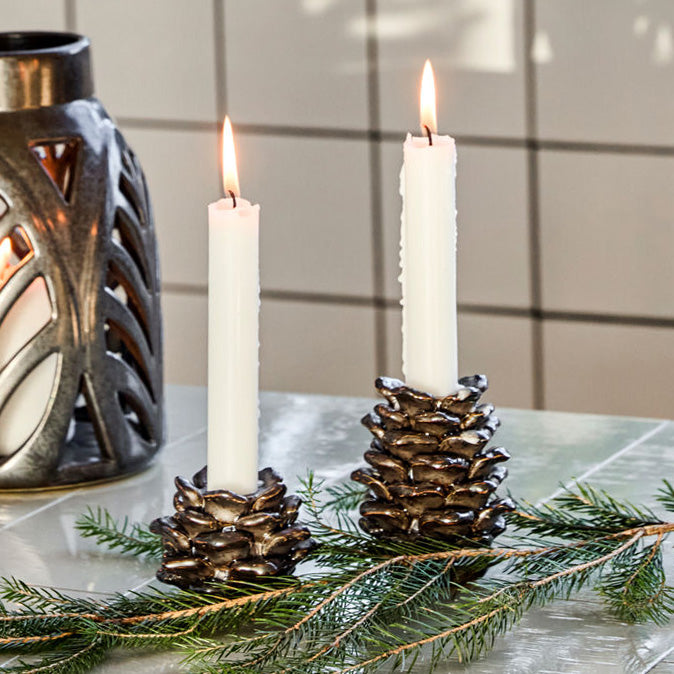 Kerzenhalter Cone 2e set - antique