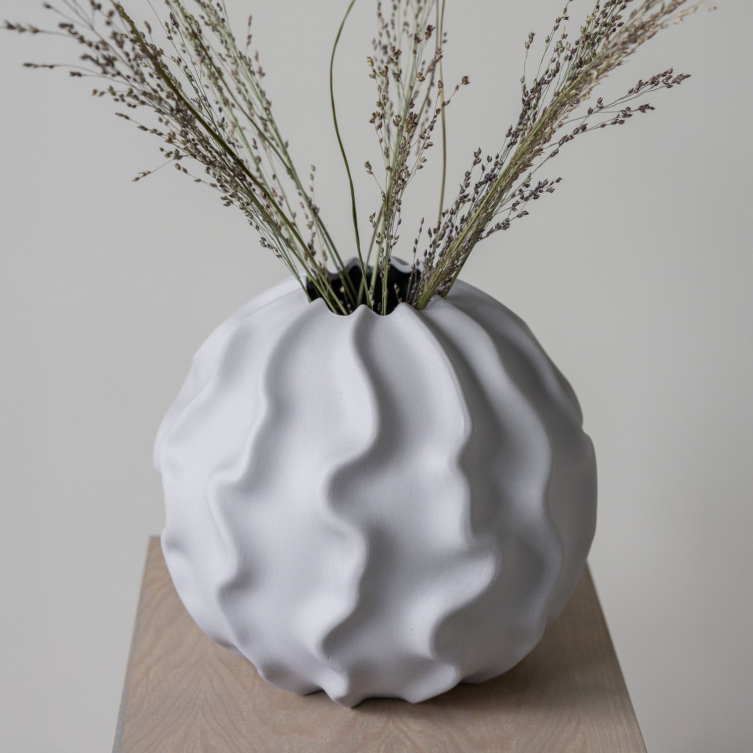 Vase Malmbäck - hellgrau