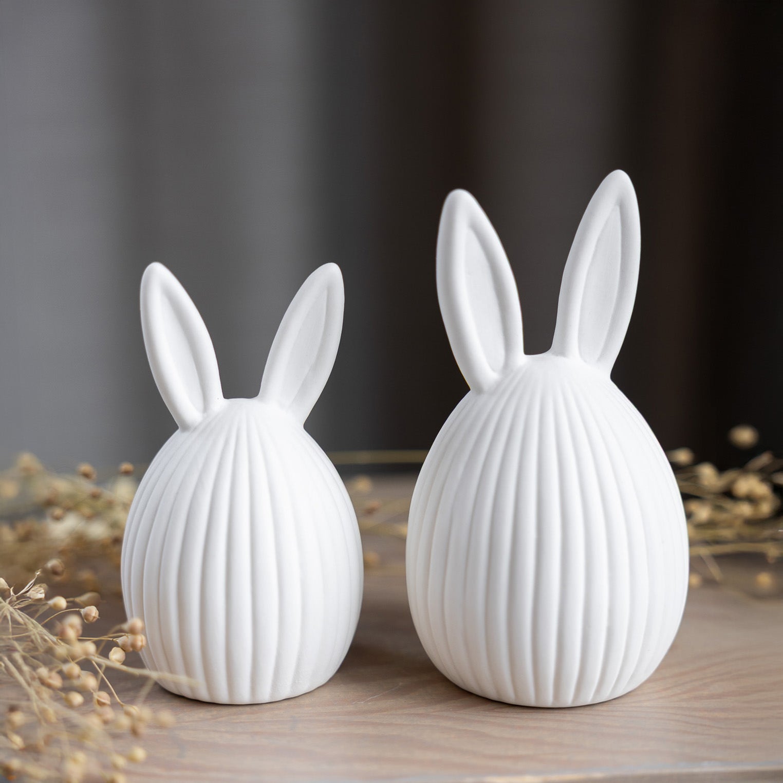 Osterdekoration Hase Meja - weiß