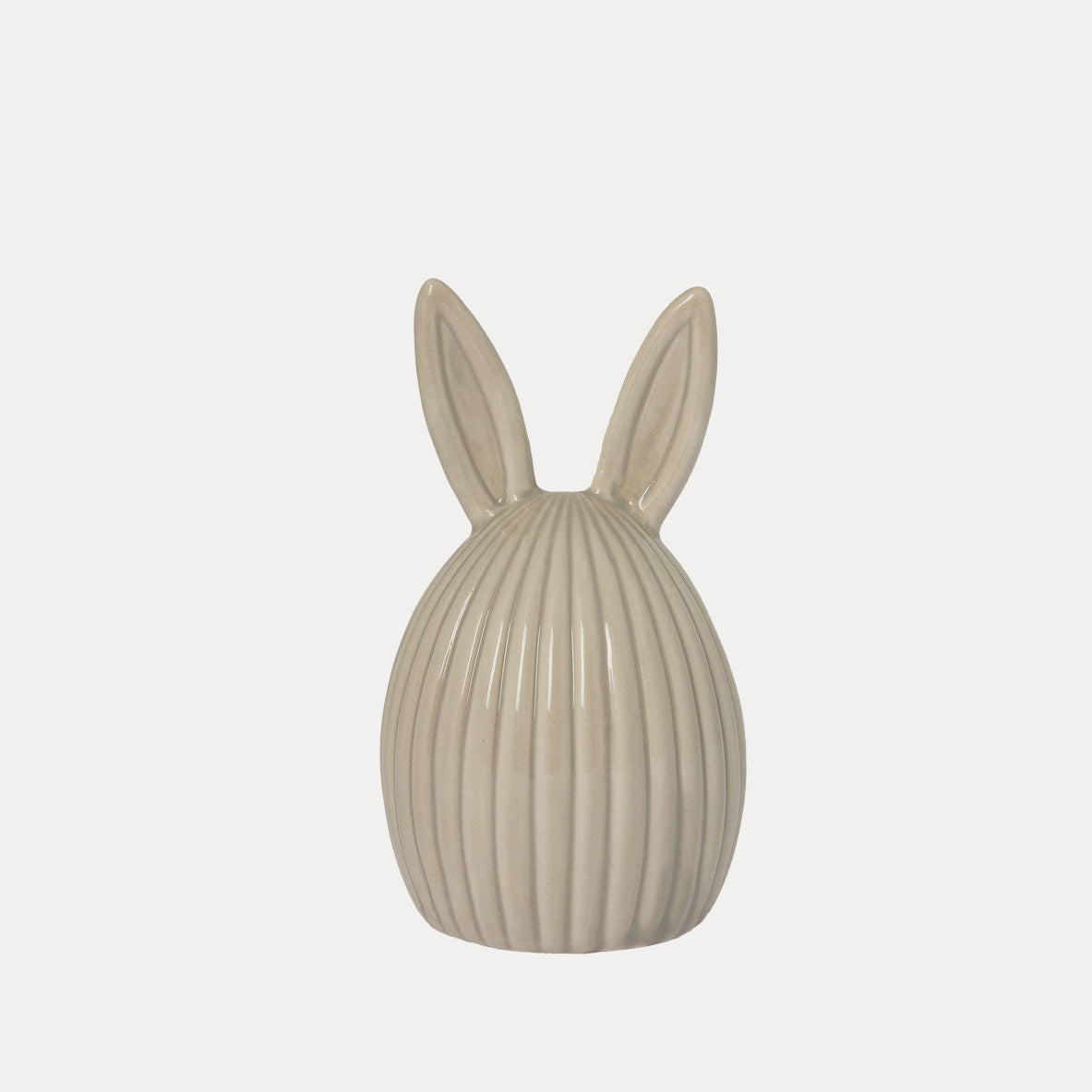 Osterdekoration Hase Meja - greige
