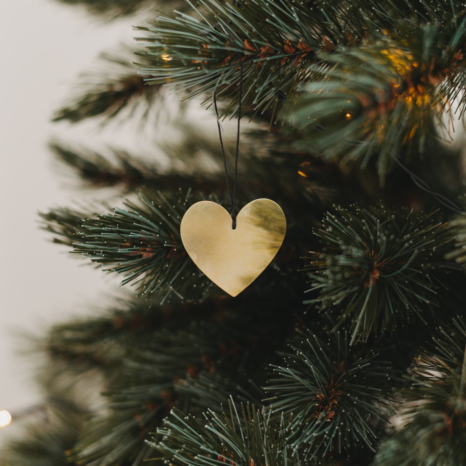 Metallanhänger Herz - gold