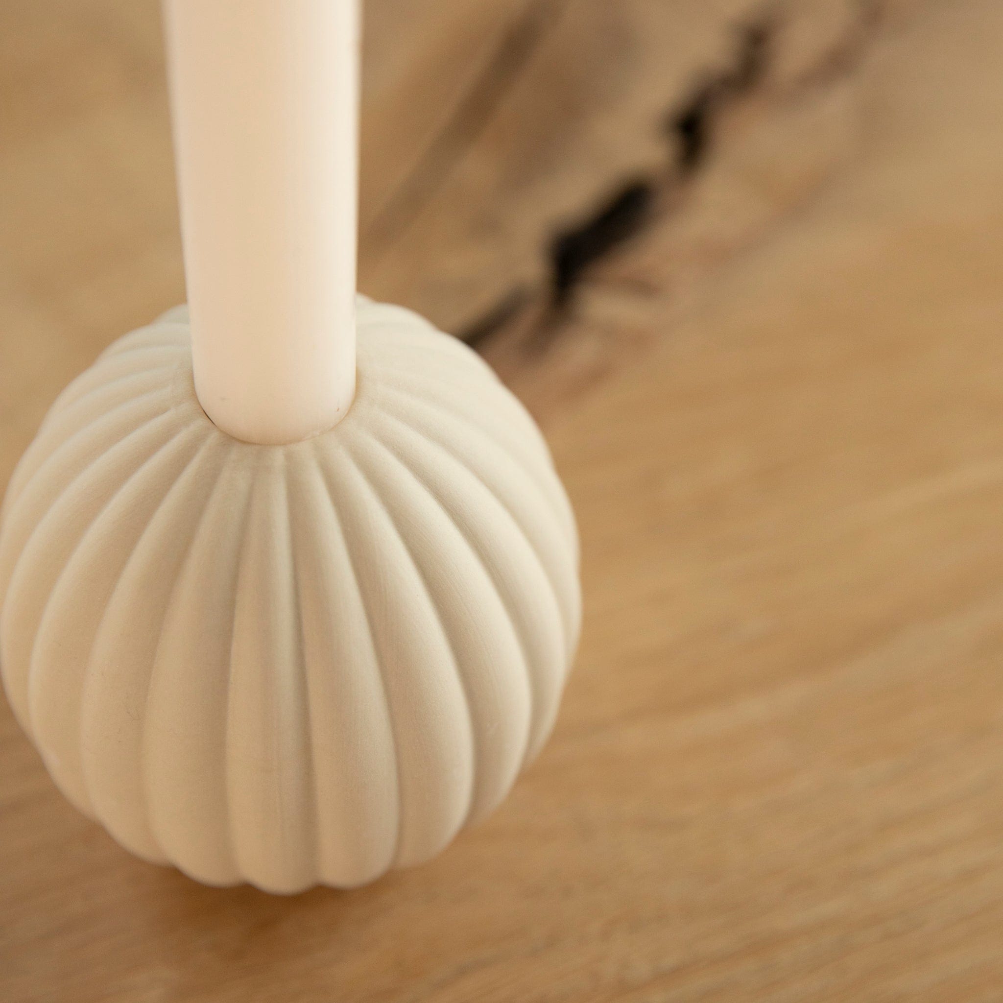 Kerzenhalter Silas - beige